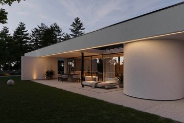  Projekt domu HomeKoncept 112 G2 wariant 03 (KRX1262) - projekt domu parterowego - Zdjęcie 2