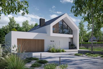  Projekt domu NewHouse 758 G2 (KRZ1091) - projekt domu parterowego z poddaszem - Zdjęcie 1