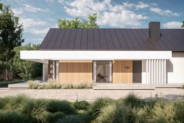  Projekt domu NewHouse 732 (KRZ1092) - projekt domu parterowego - Zdjęcie 5