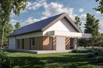  Projekt domu NewHouse 732 (KRZ1092) - projekt domu parterowego - Zdjęcie 7