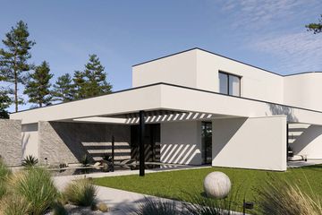  Projekt domu HomeKoncept 112 G2 wariant 04 (KRX1263) - projekt domu z pełnym piętrem - Zdjęcie 2