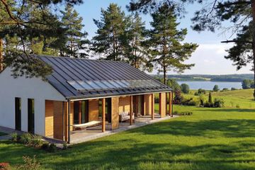  Projekt domu Merkury - drewniany (GDE1057) - projekt domu parterowego - Zdjęcie 6