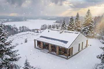  Projekt domu Merkury - drewniany (GDE1057) - projekt domu parterowego - Zdjęcie 8