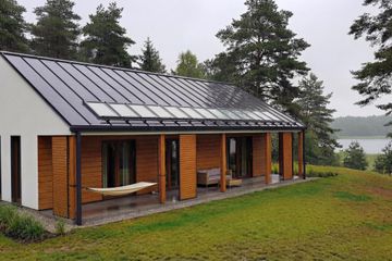  Projekt domu Merkury - drewniany (GDE1057) - projekt domu parterowego - Zdjęcie 10