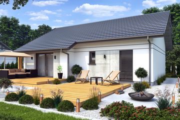  Projekt domu Padwa (SLN2840) - projekt domu parterowego - Zdjęcie 2
