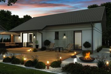  Projekt domu Padwa (SLN2840) - projekt domu parterowego - Zdjęcie 3