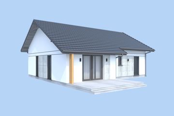  Projekt domu Padwa (SLN2840) - projekt domu parterowego - Zdjęcie 4