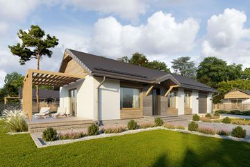  Projekt domu Neo (BSE1253) - projekt domu parterowego - Zdjęcie 1