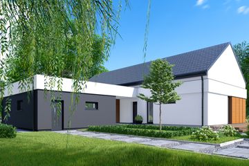  Projekt domu APS 351 (LUA1635) - projekt domu parterowego - Zdjęcie 6