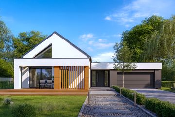  Projekt domu APS 351 (LUA1635) - projekt domu parterowego - Zdjęcie 1