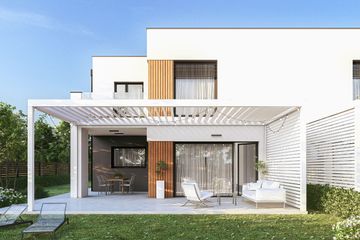  Projekt domu Aria - bliźniak PLP (WRD3240) - projekt domu parterowego z poddaszem - Zdjęcie 4