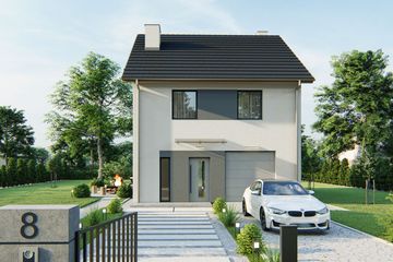  Projekt domu Kalipso 3 (WRD3238) - projekt domu z pełnym piętrem - Zdjęcie 1