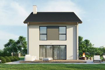  Projekt domu Kalipso 3 (WRD3238) - projekt domu z pełnym piętrem - Zdjęcie 2