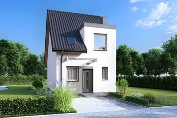  Projekt domu Emilka 3 (WRD3237) - projekt domu parterowego z poddaszem - Zdjęcie 1