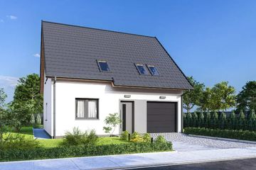  Projekt domu Sara 2 (WRD3236) - projekt domu parterowego z poddaszem - Zdjęcie 1