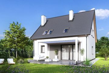  Projekt domu Sara 2 (WRD3236) - projekt domu parterowego z poddaszem - Zdjęcie 2
