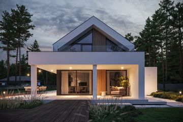  Projekt domu NewHouse 755 G1 (KRZ1093) - projekt domu parterowego z poddaszem - Zdjęcie 7