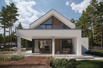  Projekt domu NewHouse 755 G1 (KRZ1093) - projekt domu parterowego z poddaszem - Zdjęcie 8