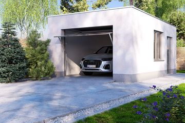  Projekt budynku gospodarczego APG 11A budynek gospodarczy (WRR1148) - projekt budynku parterowego - Zdjęcie 1