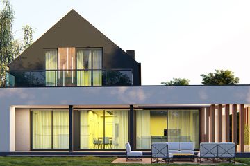  Projekt domu uA388 (WCB1536) - projekt domu parterowego z poddaszem - Zdjęcie 5