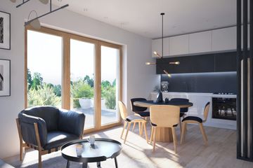  Projekt domu Cedry bb 70 (KRP2795) - projekt domu parterowego z poddaszem - Zdjęcie 3