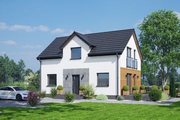  Projekt domu Miłowo bb 70 (KRP2798) - projekt domu parterowego z poddaszem - Zdjęcie 1
