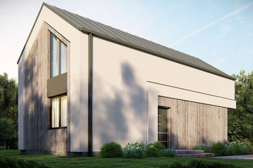  Projekt domu uA335 (WCB1535) - projekt domu parterowego z poddaszem - Zdjęcie 2