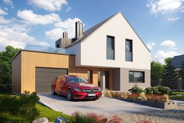  Projekt domu Luka 2 (BSE1254) - projekt domu parterowego z poddaszem - Zdjęcie 1