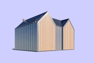  Projekt domu L-302 Duo (SLU1054) - projekt domu parterowego z poddaszem - Zdjęcie 3