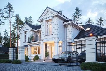  Projekt domu Willa Siedziba 3 (WAH2140) - projekt domu parterowego z poddaszem - Zdjęcie 3