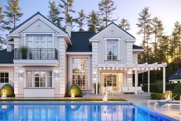  Projekt domu Willa Siedziba 3 (WAH2140) - projekt domu parterowego z poddaszem - Zdjęcie 4