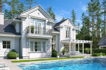  Projekt domu Willa Siedziba 3 (WAH2140) - projekt domu parterowego z poddaszem - Zdjęcie 5