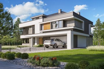  Projekt domu Willa Floryda 7 (WAH2141) - projekt domu z pełnym piętrem - Zdjęcie 5