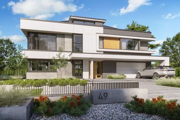  Projekt domu Willa Floryda 7 (WAH2141) - projekt domu z pełnym piętrem - Zdjęcie 6