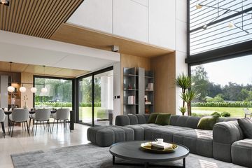  Projekt domu Willa Floryda 7 (WAH2141) - projekt domu z pełnym piętrem - Zdjęcie 12