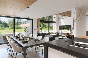  Projekt domu Willa Floryda 7 (WAH2141) - projekt domu z pełnym piętrem - Zdjęcie 14