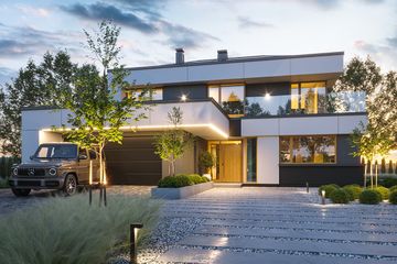  Projekt domu Willa Floryda 8 (WAH2142) - projekt domu z pełnym piętrem - Zdjęcie 4