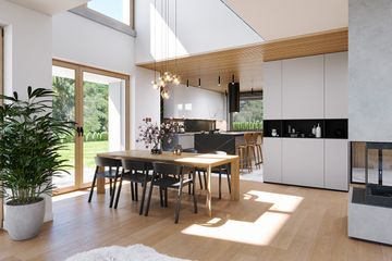  Projekt domu Willa Floryda 8 (WAH2142) - projekt domu z pełnym piętrem - Zdjęcie 19