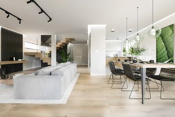  Projekt domu Miejski 3 (WAH2144) - projekt domu parterowego z poddaszem - Zdjęcie 9