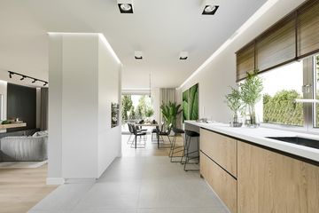  Projekt domu Miejski 3 (WAH2144) - projekt domu parterowego z poddaszem - Zdjęcie 10