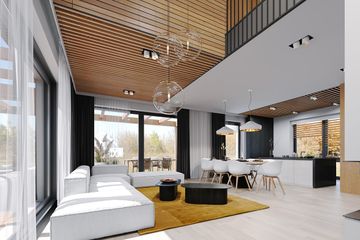  Projekt domu Bolero (WAH2148) - projekt domu parterowego z poddaszem - Zdjęcie 5