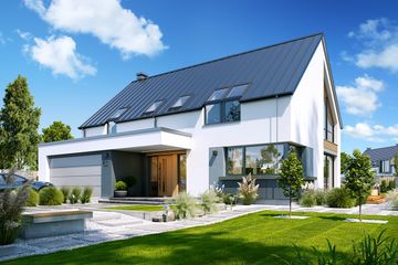  Projekt domu Lambada (WAH2147) - projekt domu parterowego z poddaszem - Zdjęcie 5