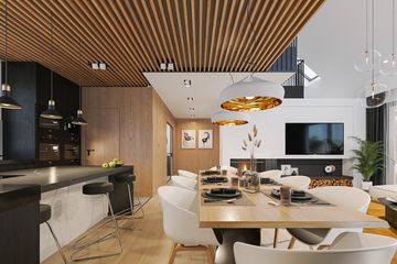  Projekt domu Lambada (WAH2147) - projekt domu parterowego z poddaszem - Zdjęcie 9