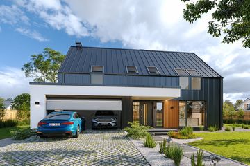  Projekt domu Makarena (WAH2146) - projekt domu parterowego z poddaszem - Zdjęcie 4