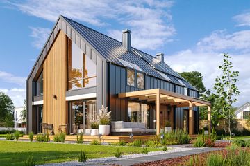  Projekt domu Makarena (WAH2146) - projekt domu parterowego z poddaszem - Zdjęcie 6