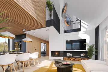  Projekt domu Makarena (WAH2146) - projekt domu parterowego z poddaszem - Zdjęcie 12