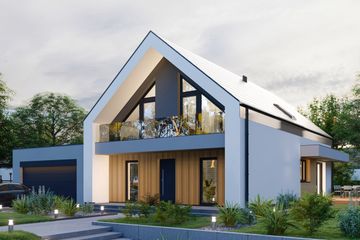  Projekt domu APS 352 (LUA1636) - projekt domu parterowego z poddaszem - Zdjęcie 8