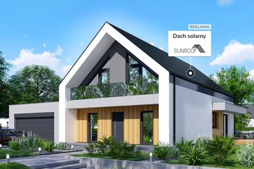  Projekt domu APS 352 (LUA1636) - projekt domu parterowego z poddaszem - Zdjęcie 7