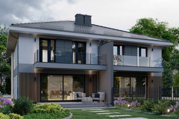  Projekt domu APS 348 wariant 2 DWU (LUA1638) - projekt domu z pełnym piętrem - Zdjęcie 4