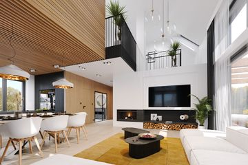  Projekt domu Mambo (WAH2149) - projekt domu parterowego z poddaszem - Zdjęcie 6